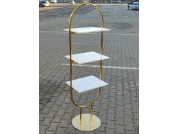 Стійка для взуття, сумок, прикрас 600х400х1700мм. в позолоті Стійка для взуття, сумок, прикрас 600х400х1700мм. в позолоті